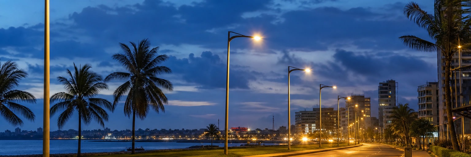 Eclairage public de Libreville