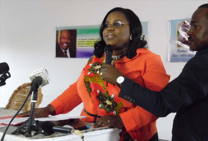 West Alliance Gabon et la ministre de l’égalité des chances à la TV